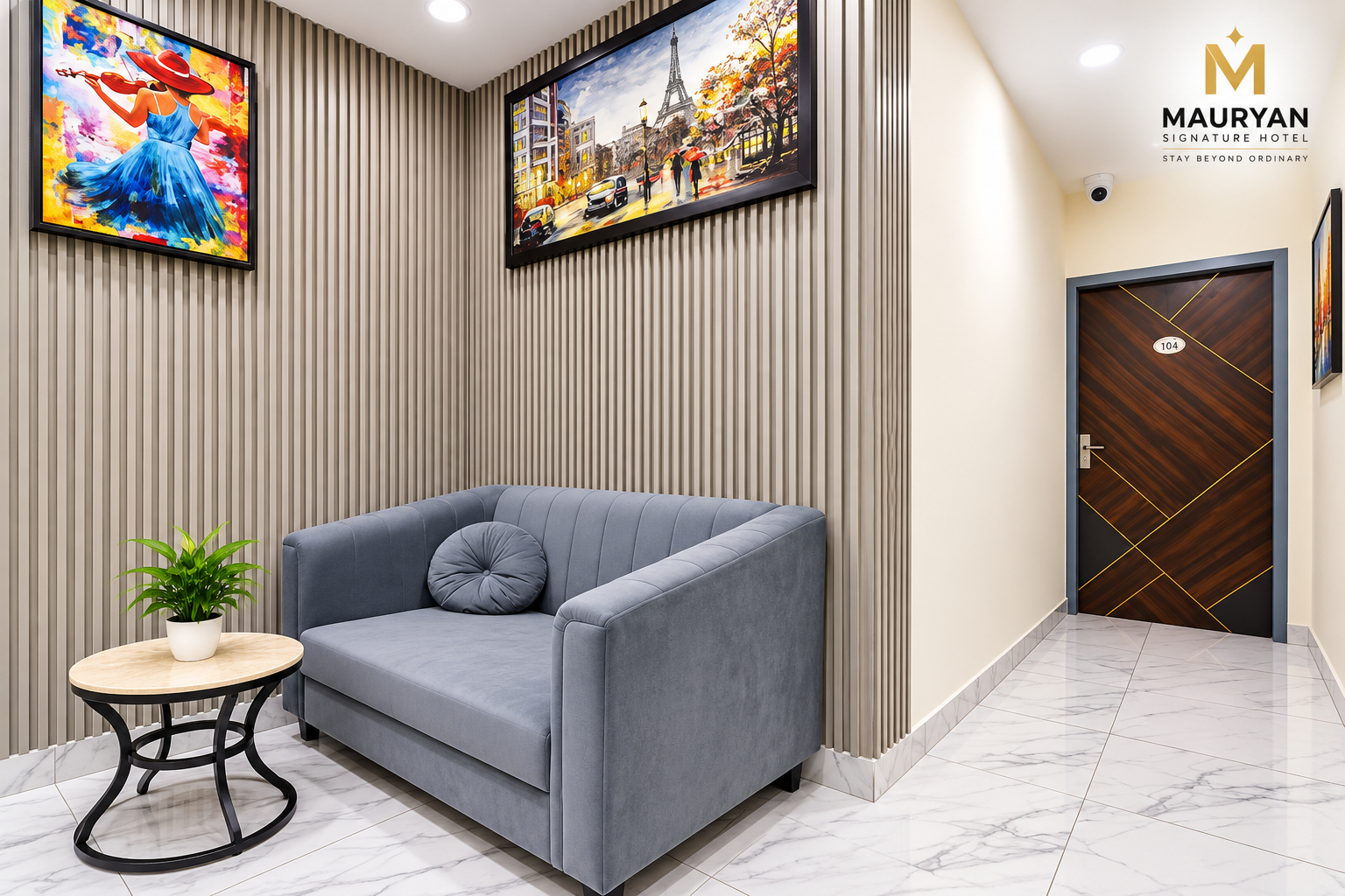 Public Area 2, Mauryan Signature Hotel NHPC Metro, Faridabad