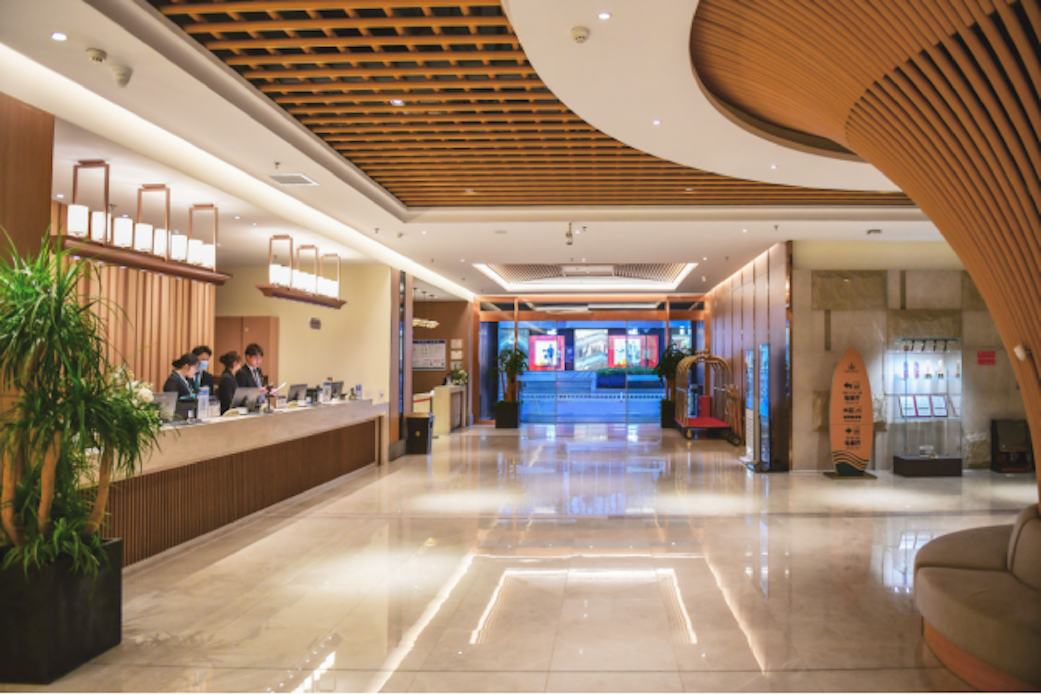 Public Area, Shining Star Hot Spring Hotel, Kunming