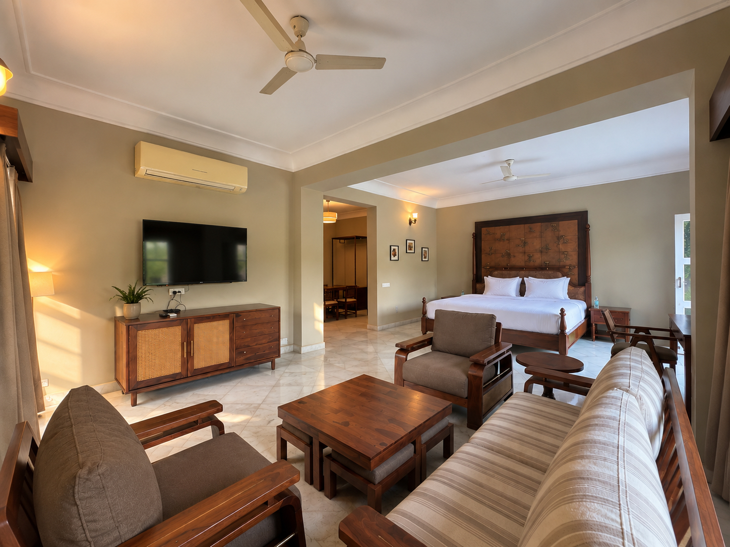 Bedroom 3, King’s Abode - Luxuria Ranakpur by Moustache, Pali