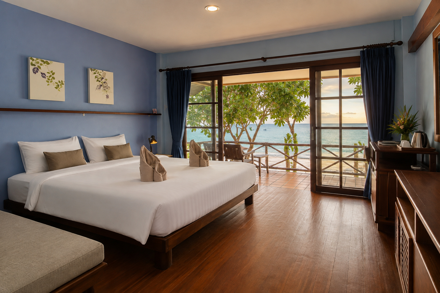 Bedroom 3, Sea Scene Resort, Ko Phangan