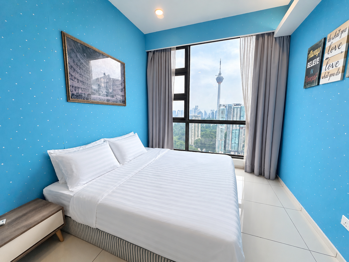 Bedroom 3, The Robertson 2B with Netflix,Bukit Bintang,KLCC, Kuala Lumpur