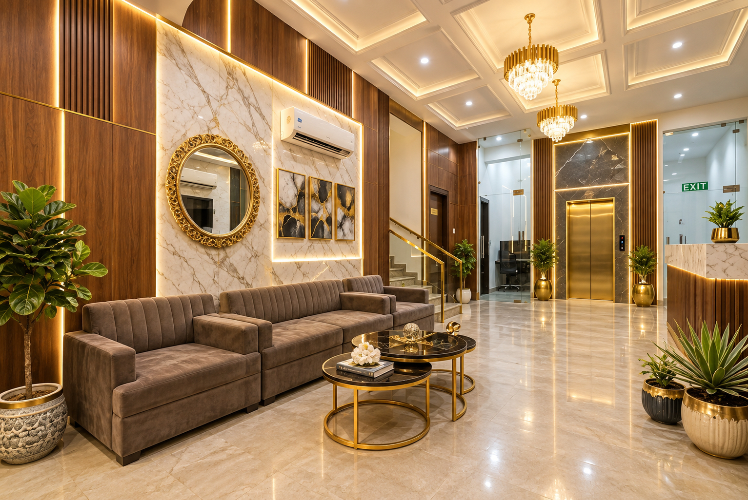 Public Area 2, Hotel  Edission View  At Airport, Delhi