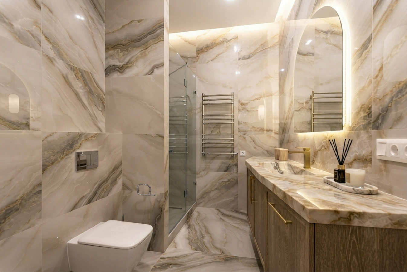Bathroom, Hotel  Edission View  At Airport, Delhi