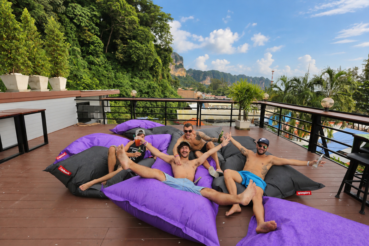 Exterior & Views 1, Balcony Party Hostel Ao Nang Beachfront Adult Only, Mueang Krabi