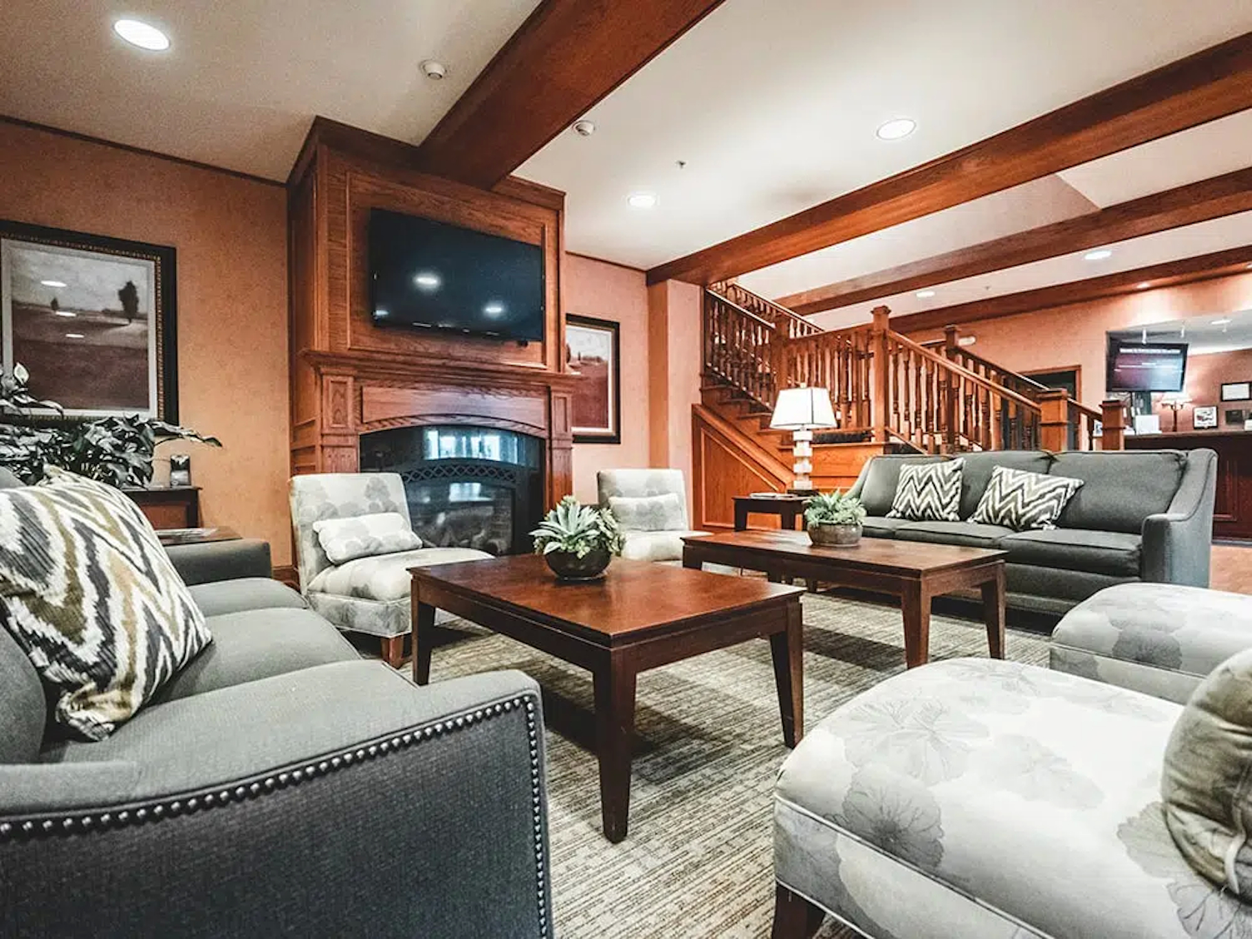Public Area, Town & Country Inn and Suites, Adams