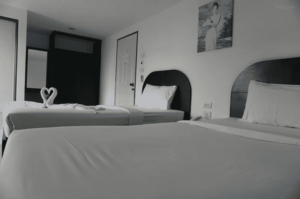 Bedroom 2, Nirakon Hotel, Muang Nakhon Si Thammarat