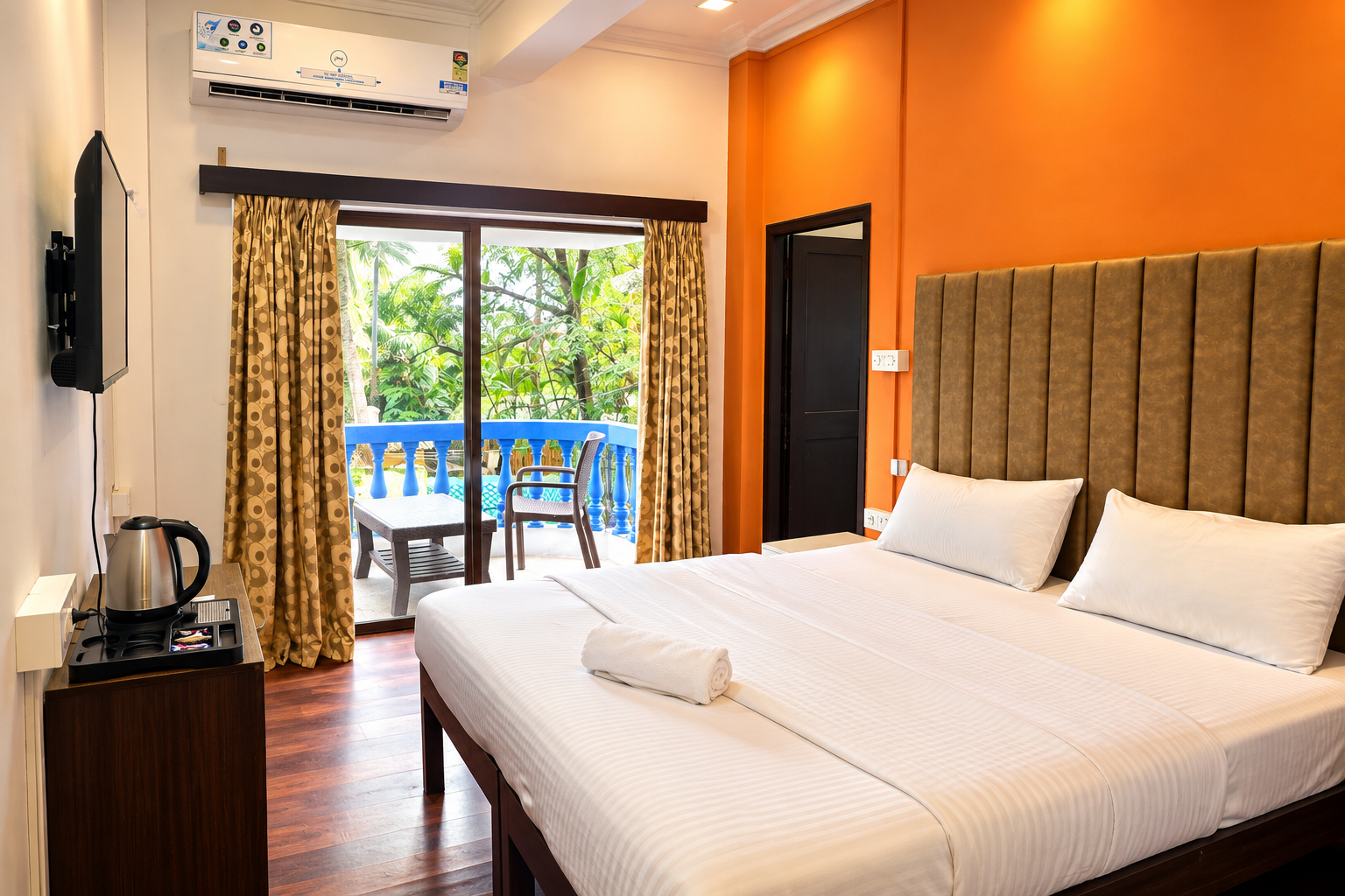 Bedroom 4, Omnia Beach Resort Near Candolim Beach, North Goa