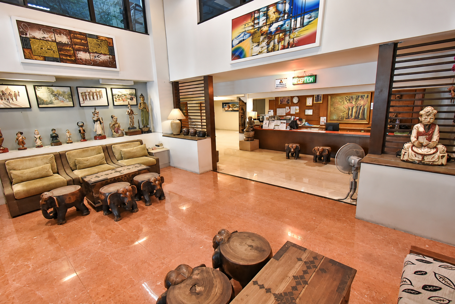 Public Area 2, Sawasdee House, Phra Nakhon