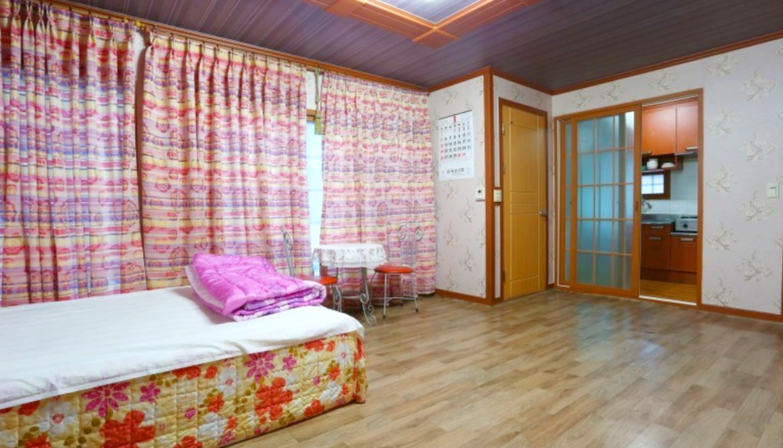 Bedroom, Hoengseong Jamjari Pension, Yangpyeong