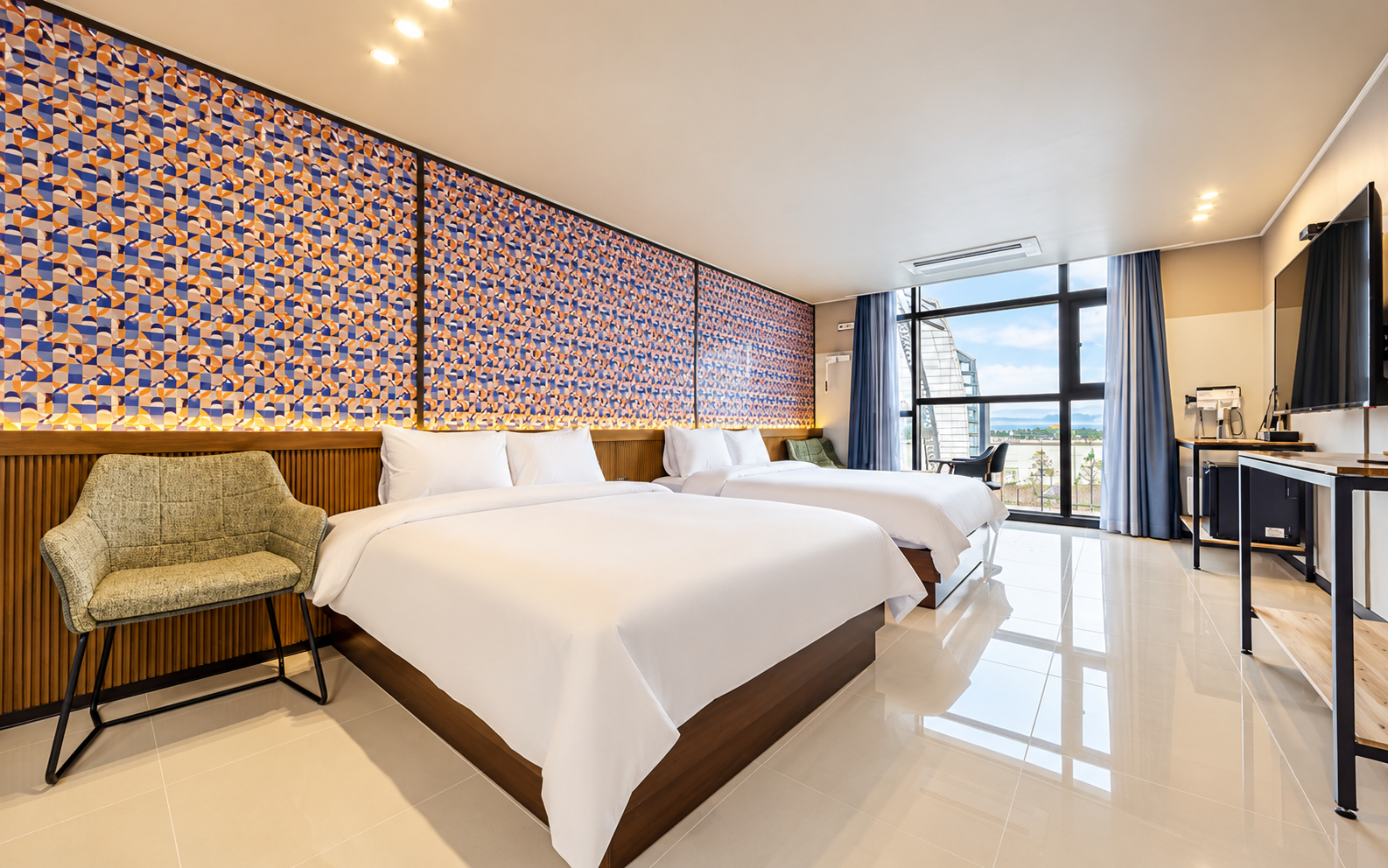 Bedroom 4, Pohang Haedo-dong Aria Business Hotel, Pohang