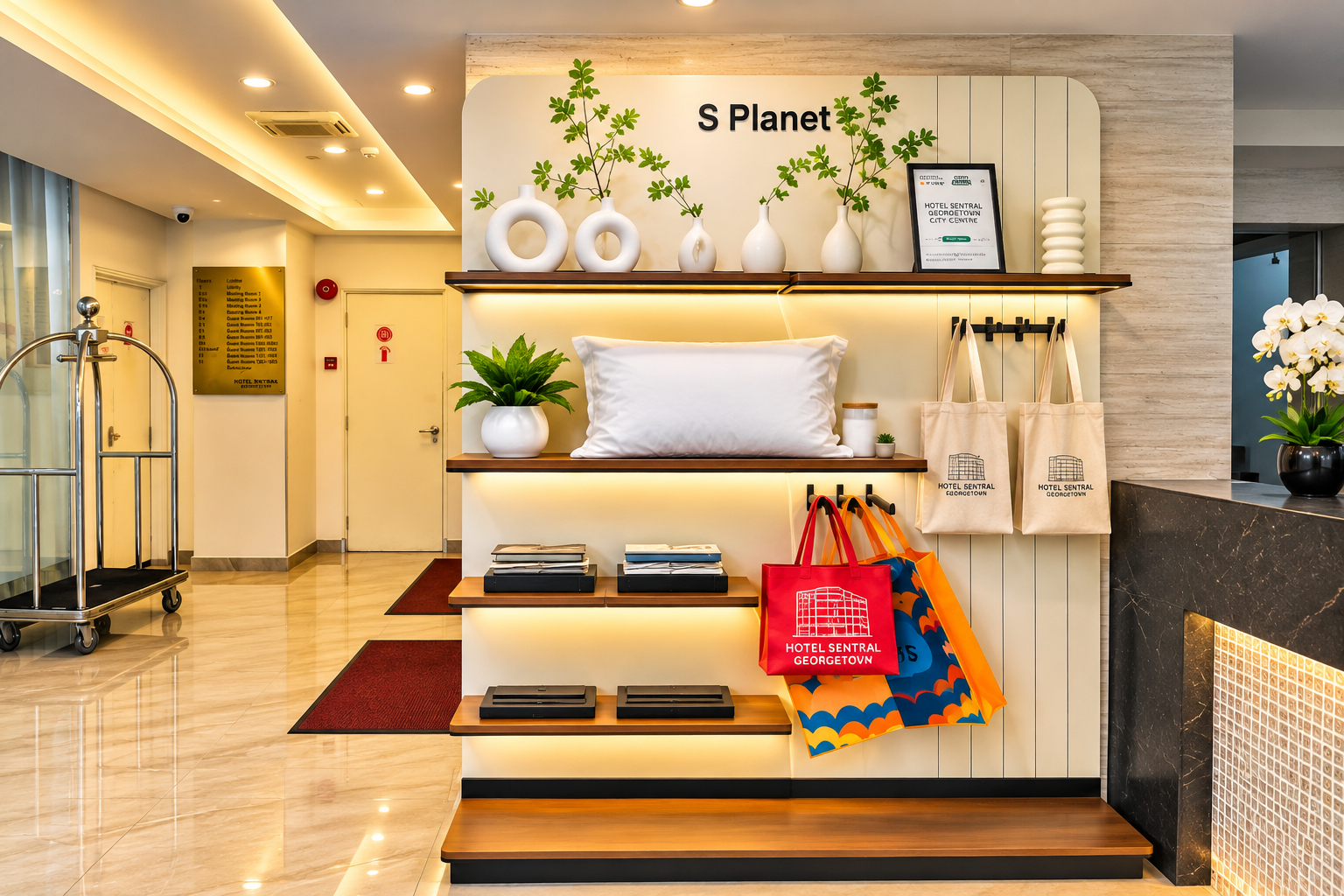 Public Area, Hotel Sentral Georgetown, Penang Island