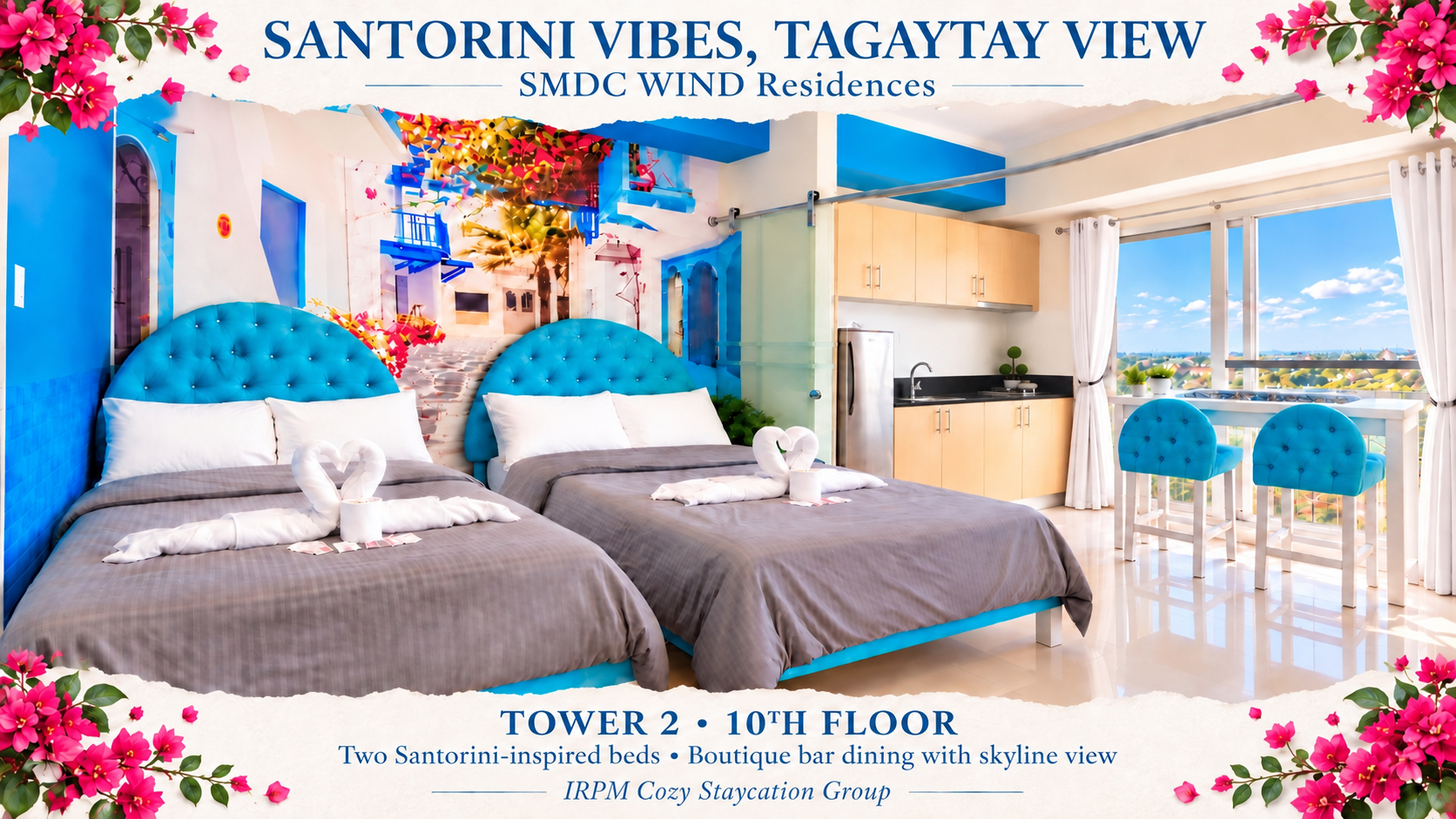 Bedroom, Sleep in Santorini Wake Up In Tagaytay Rushmore10, Tagaytay City