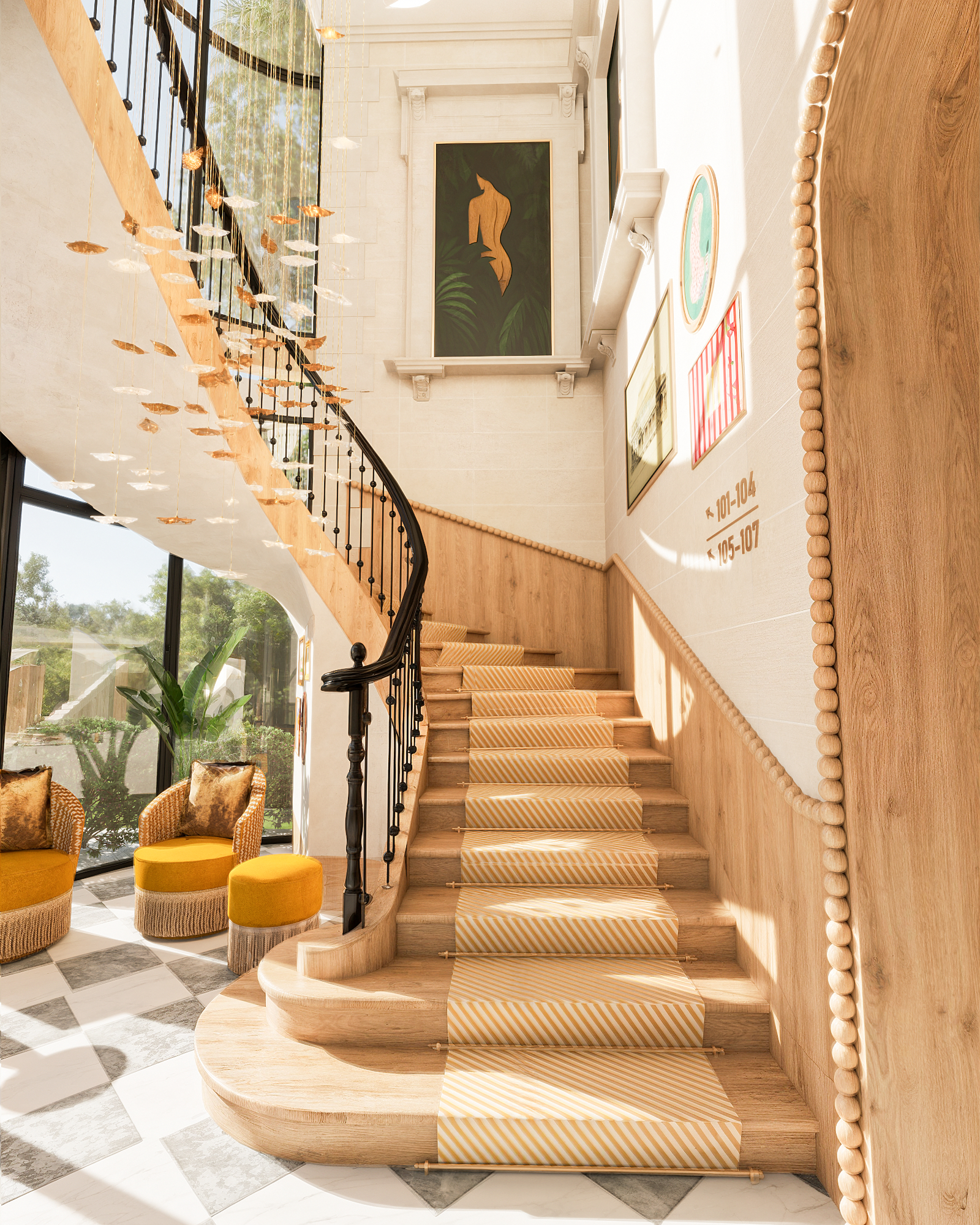 Lobby 5, Château Du Portereau, Loire-Atlantique
