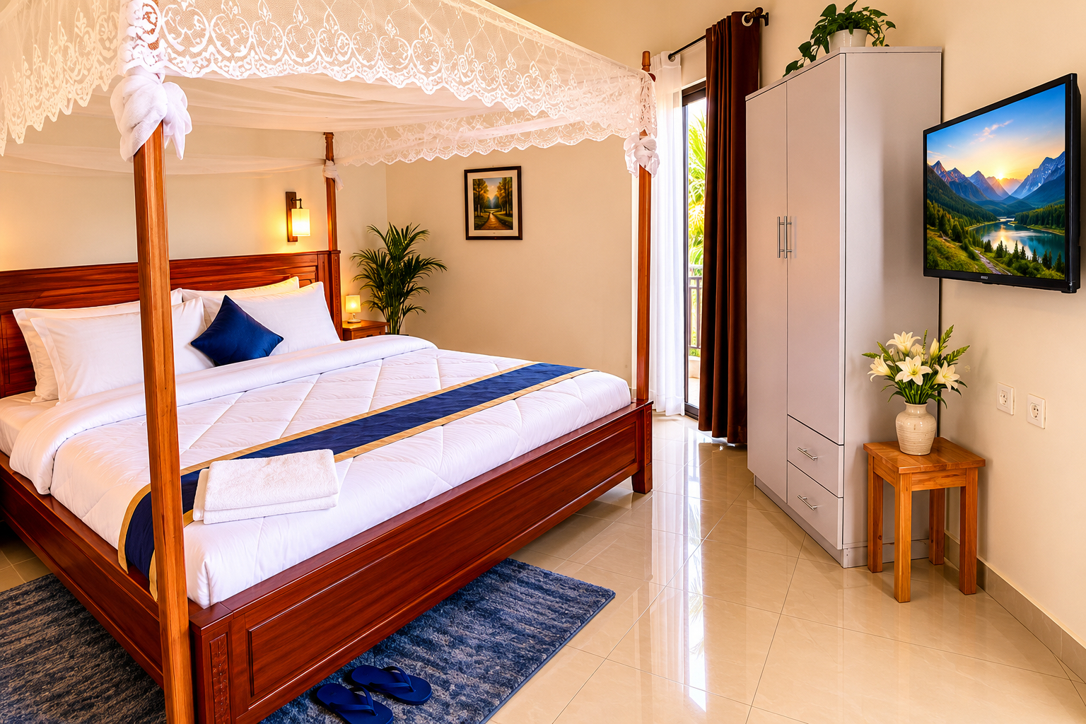 Bedroom 2, La Planete Hotel, Rubavu