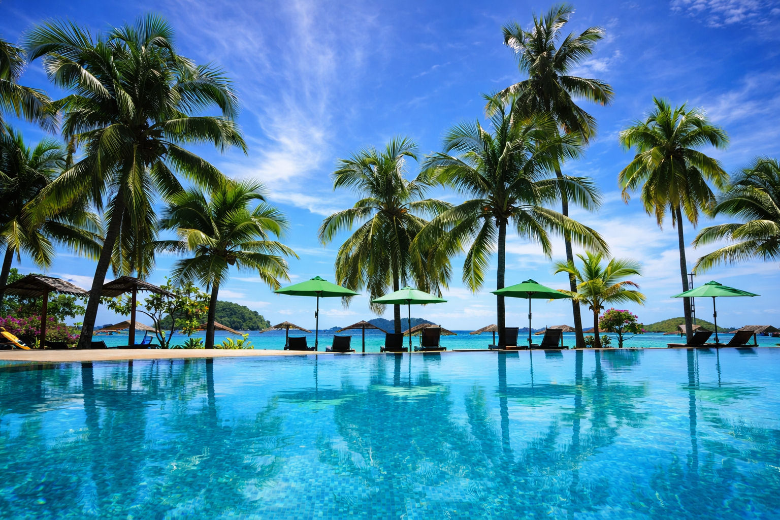 Pool, Peridot By The Sea At Redang, Setiu