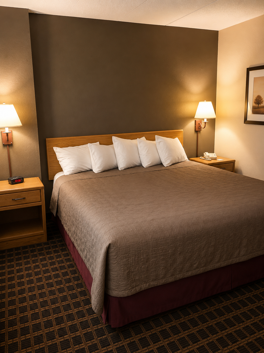 Bedroom 4, Moose Lake Lodge Suites, Carlton