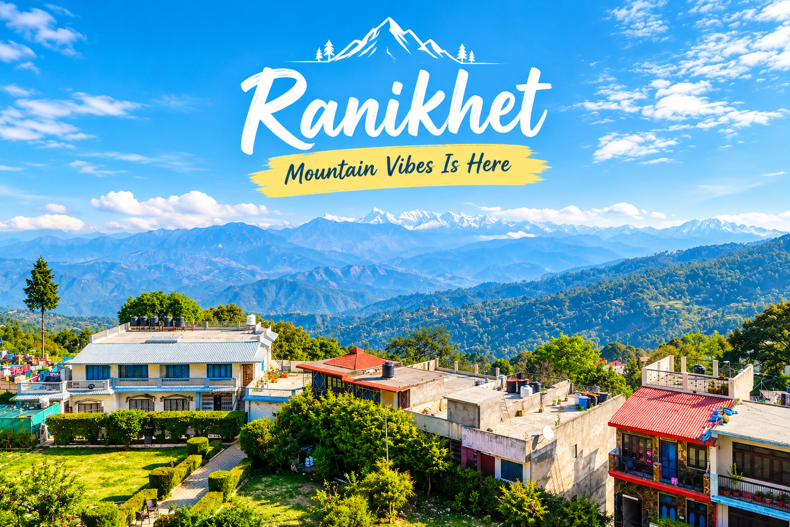 Others, Goroomgo Tribhuwan Mall Road Ranikhet - Mountain View, Almora