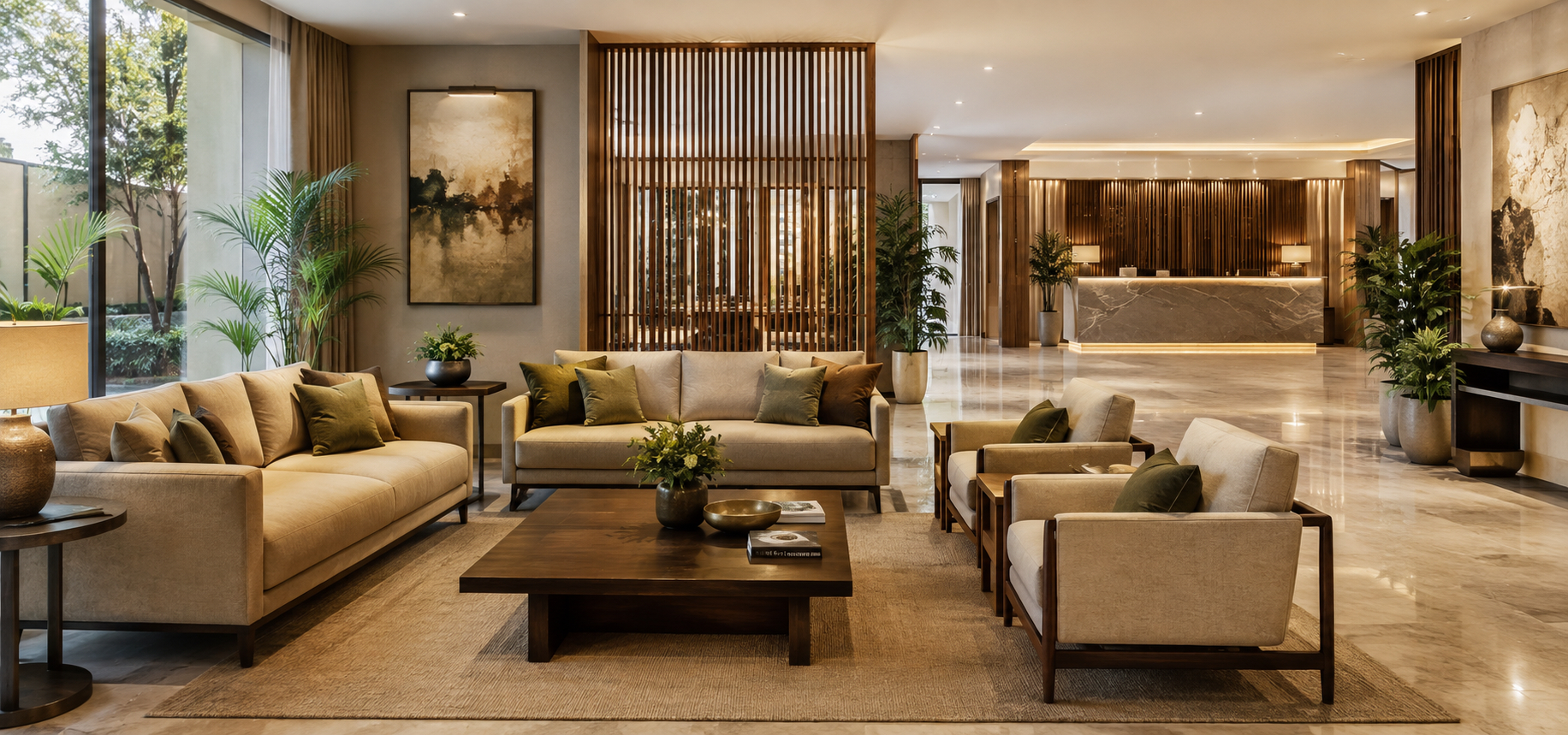 Lobby 2, Royal Garden Boutique Hotel, Dhaka