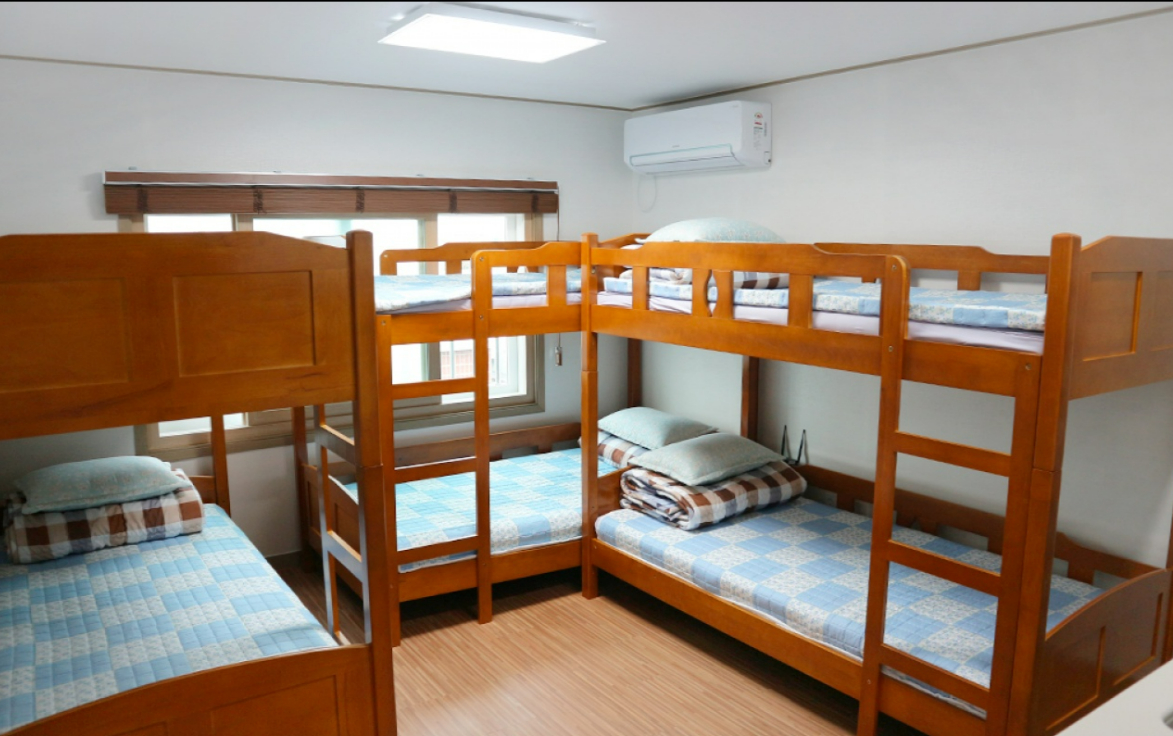 Bedroom 3, Blue Island Guesthouse, Seogwipo