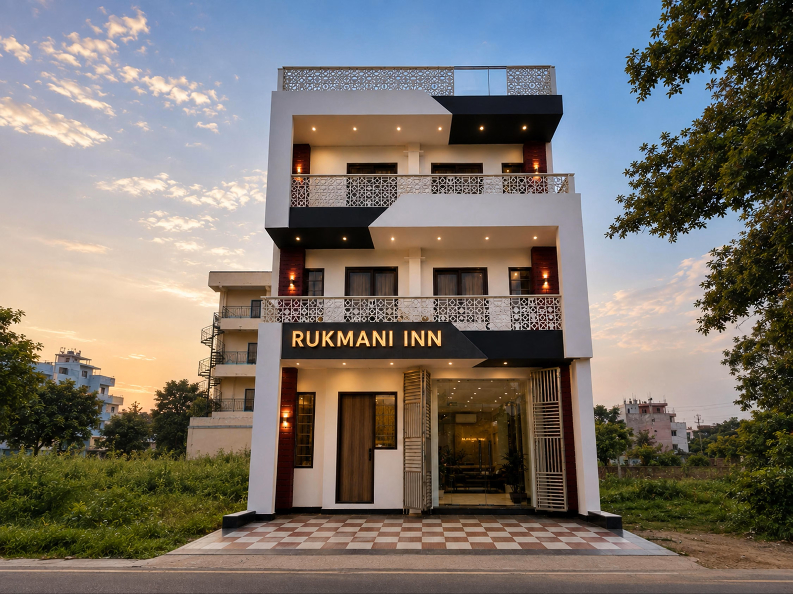 Exterior & Views, Rukmani Inn, Mathura