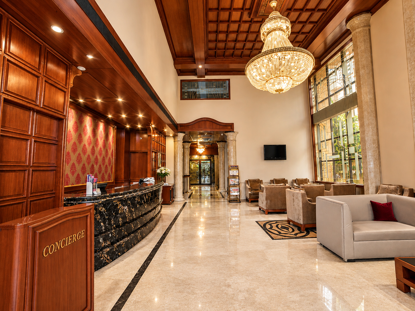 Public Area, Raj Park Hotel, Chennai