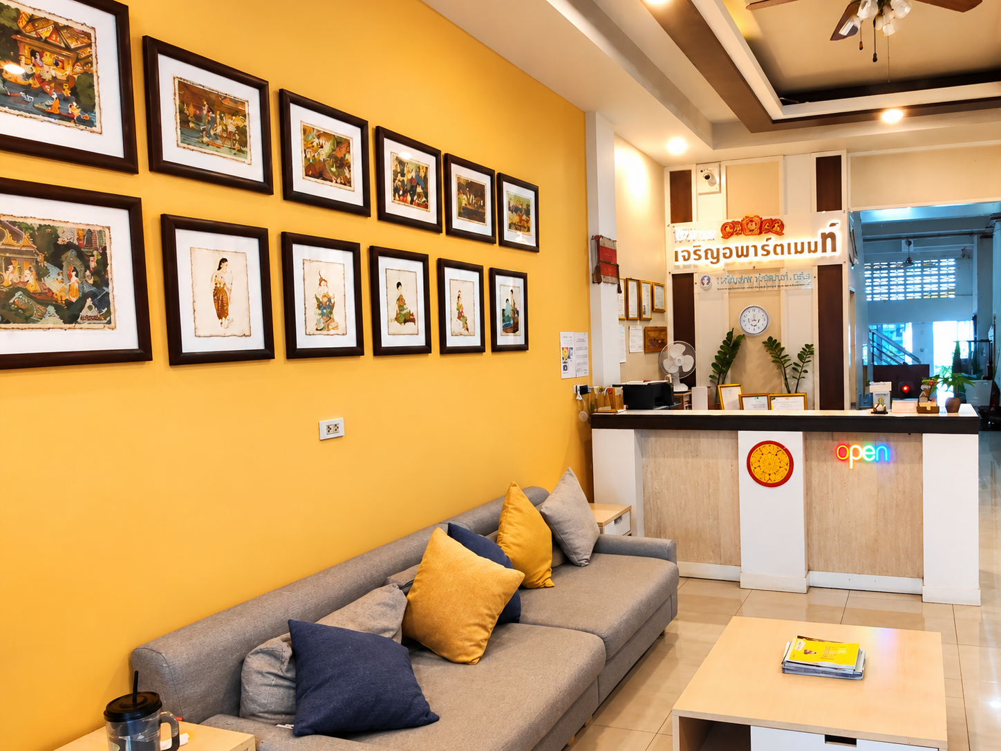 Public Area 2, Charoen Apartment Hotel Trang, Muang Trang
