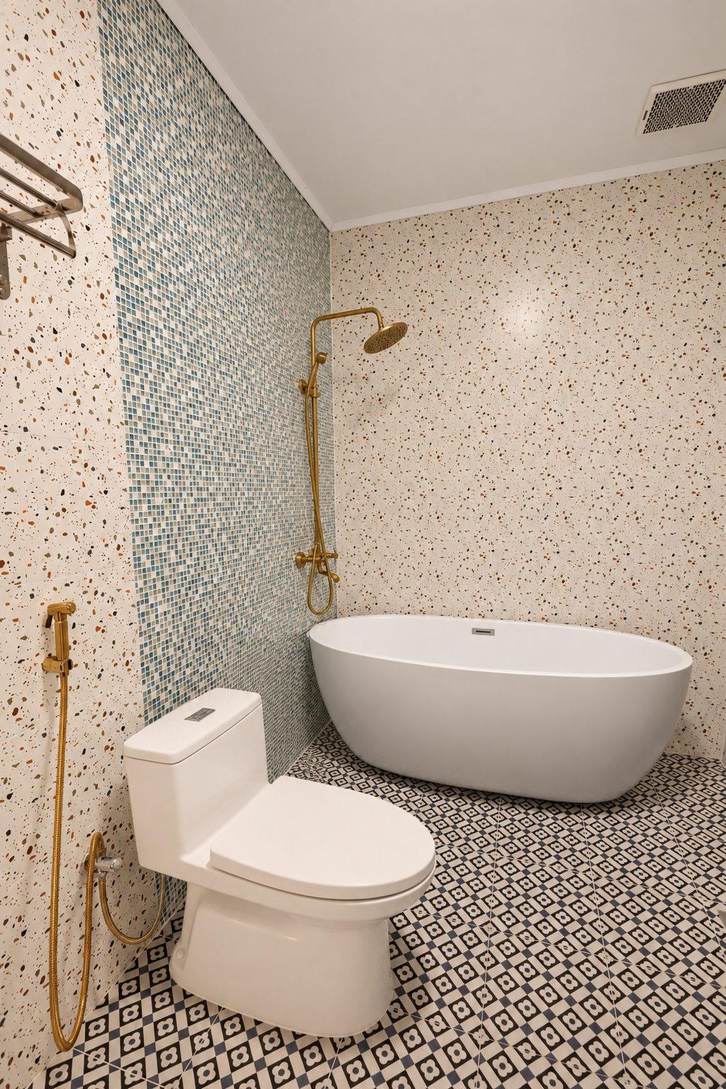Bathroom 3, S79 Nelly Hotel, Đà Lạt