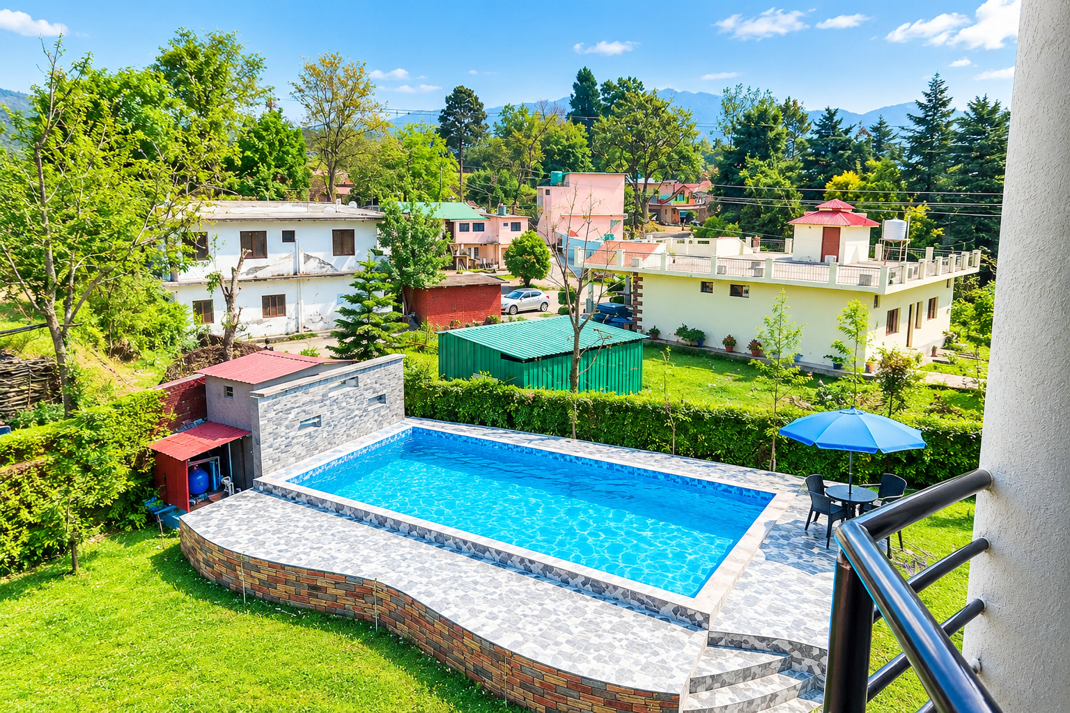 Sport & Beauty 4, Goroomgo Palm Bhimtal – Swimming Pool Near Mall Road, Nainital