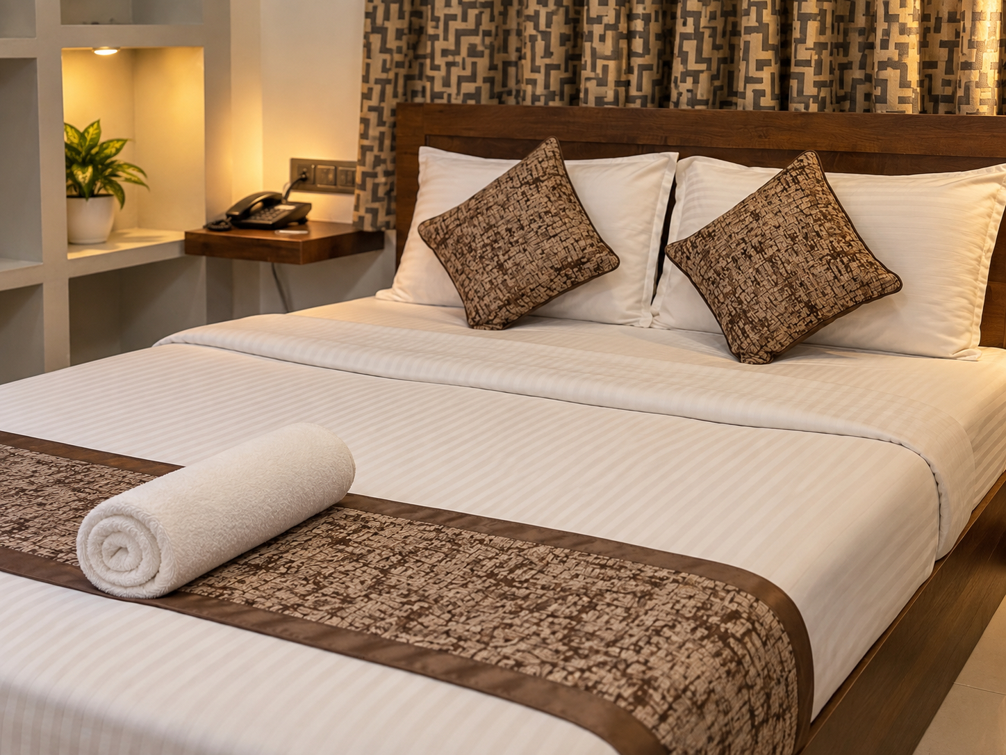 Bedroom 2, La Paradise Residency - TIE, Puducherry