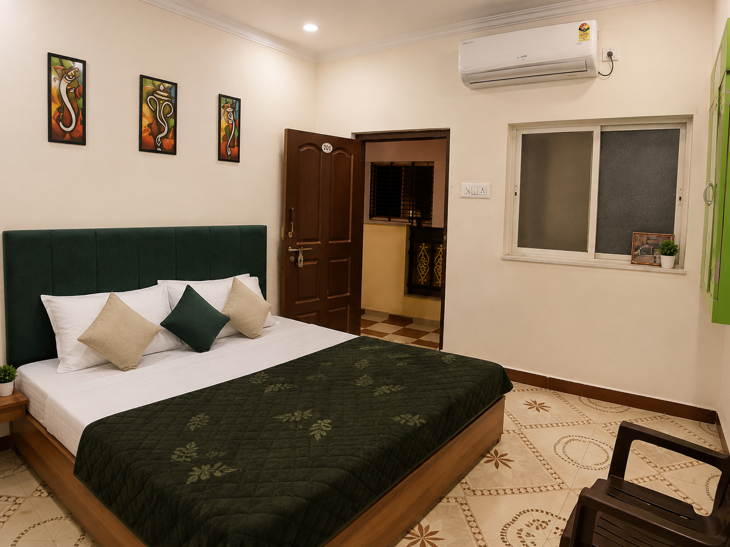 Bedroom 4, Goroomgo Shree Ram Kuti Homestay Ujjain, Ujjain