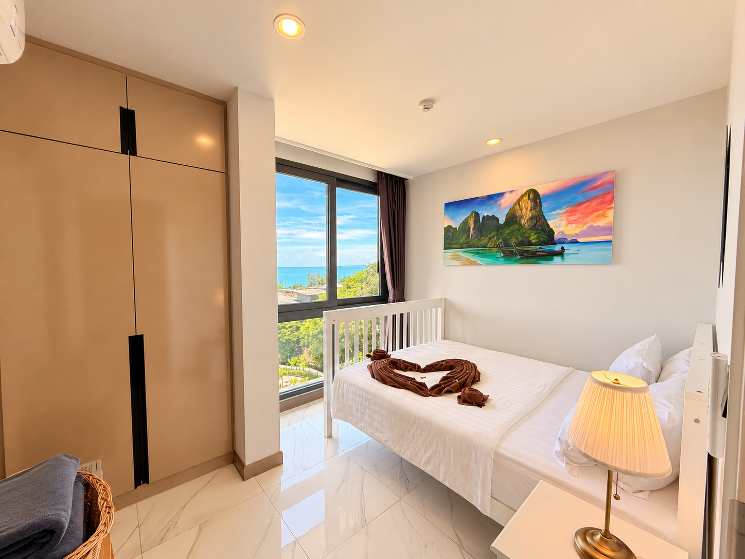 Bedroom 3, B501-Hi-ended Seaview 2brs with 300m walking To Ao Nang Beach, Mueang Krabi