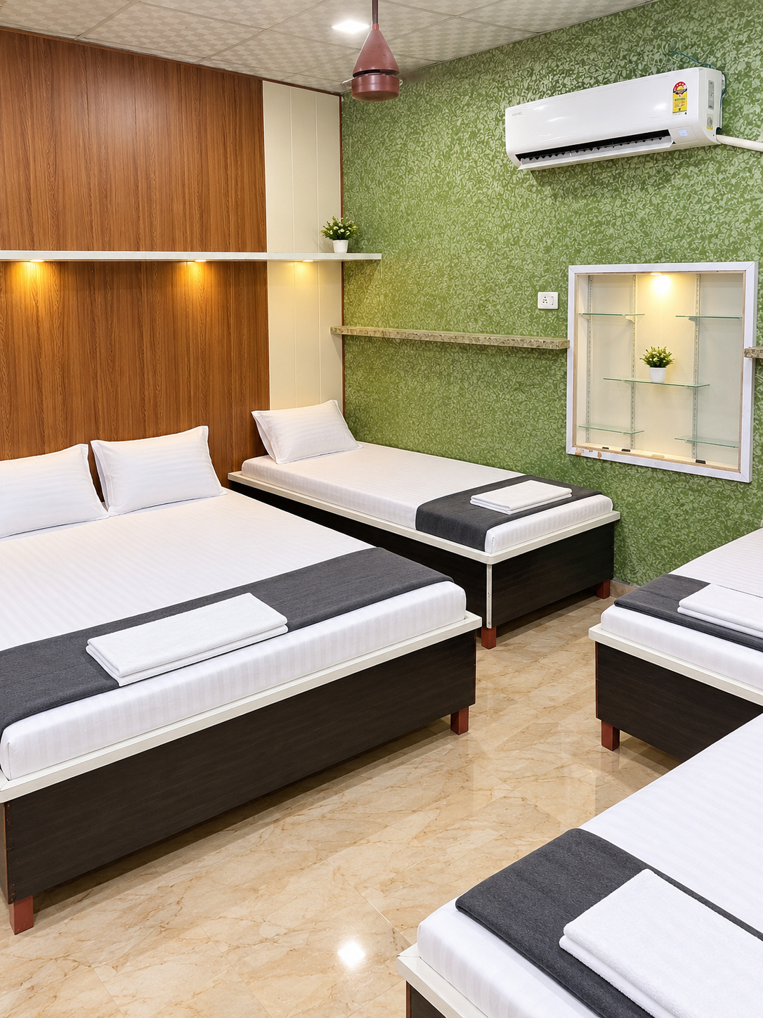 Bedroom 3, Radhika Guest House Nandgaon, Mathura