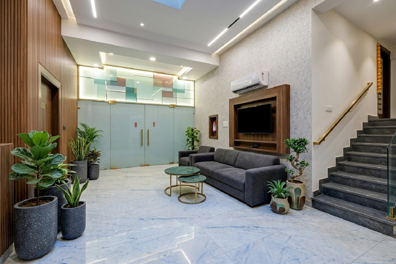 Public Area, Hotel Classic Park At Airport, Delhi