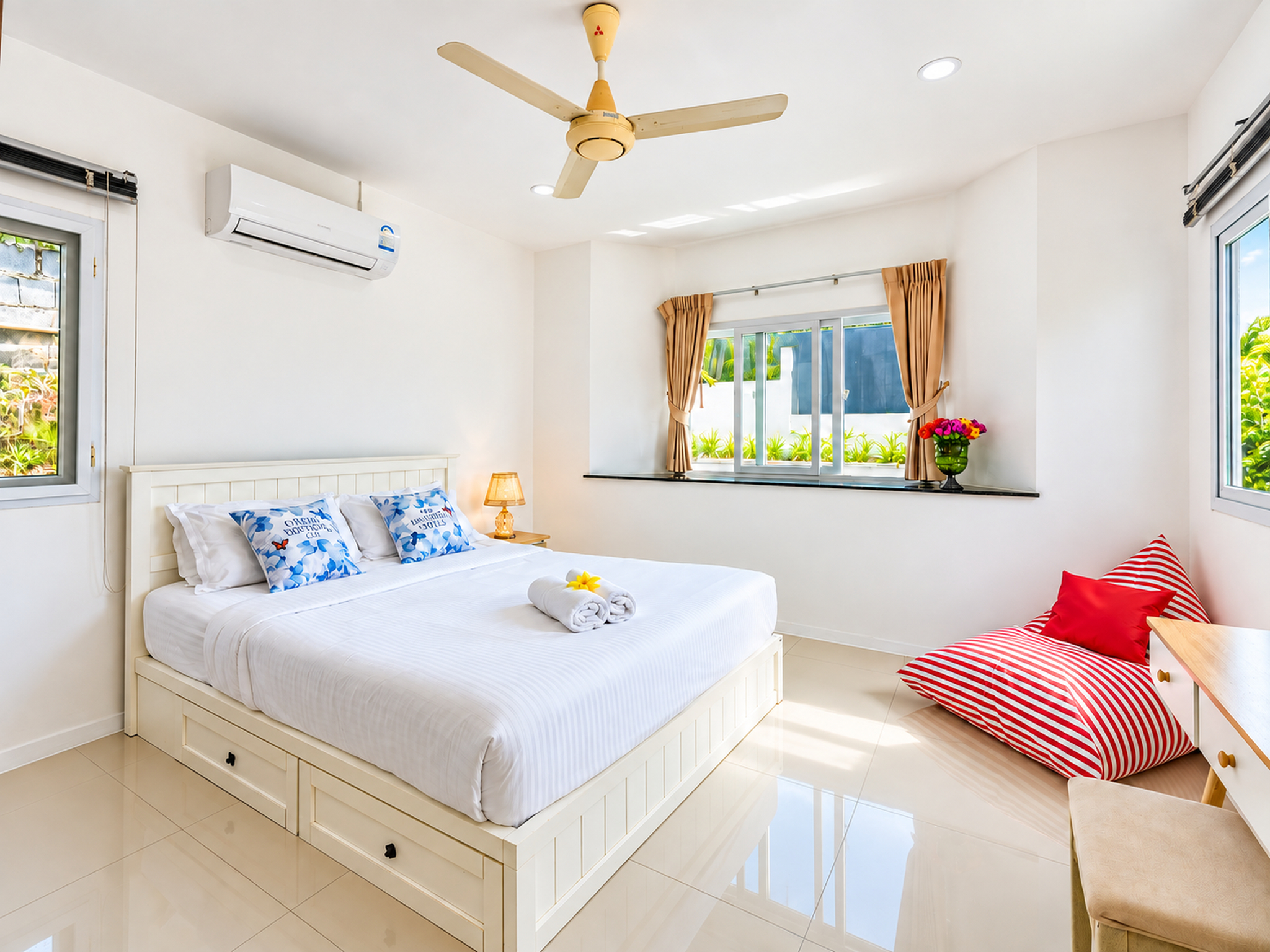 Bedroom 2, Private Star Pool Villa 2 Bedrooms, Phuket Island
