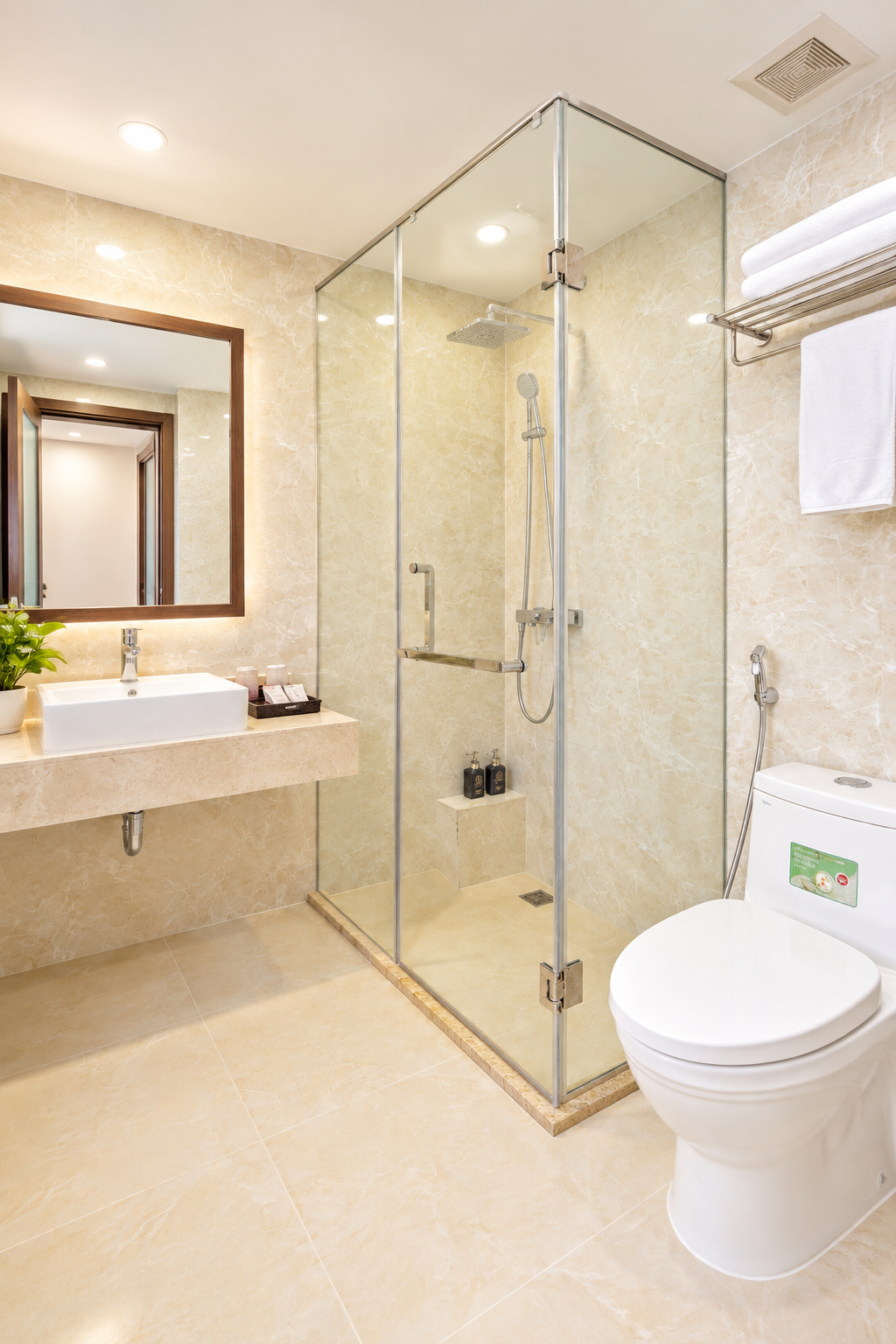 Bathroom 4, Hanoi Lavender Boutique Hotel, Hoàn Kiếm