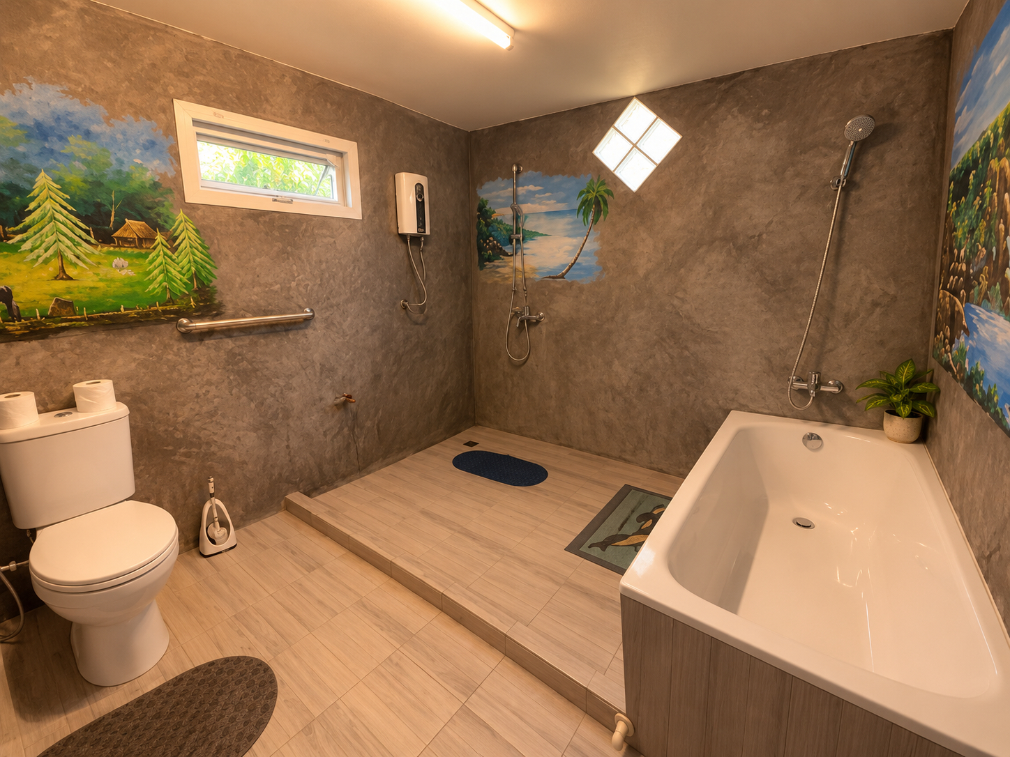 Bathroom 2, Tao Life Center, Chiang Dao