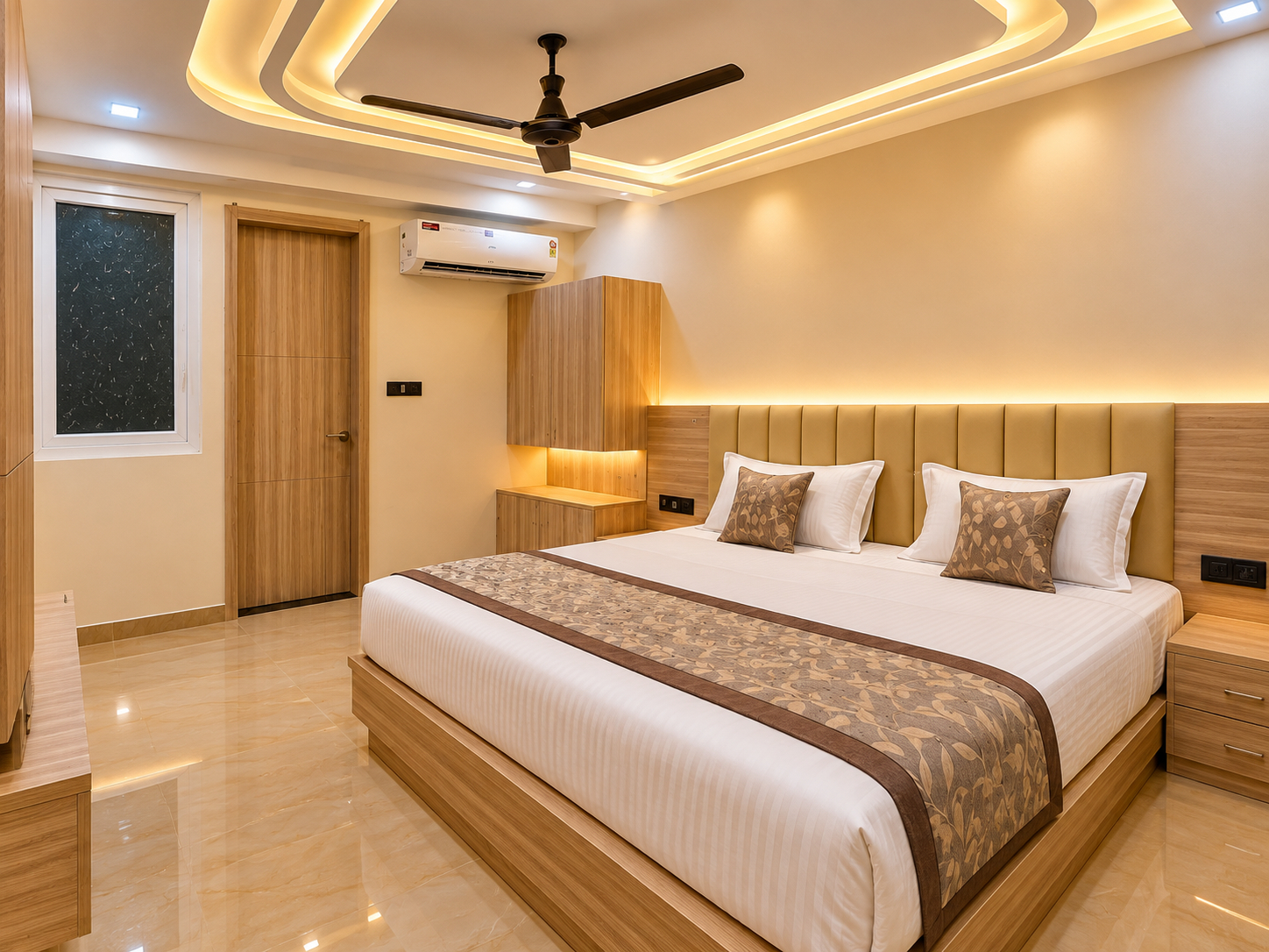Bedroom 5, Radhe Shyam Resort By HRG Vrindavan, Mathura