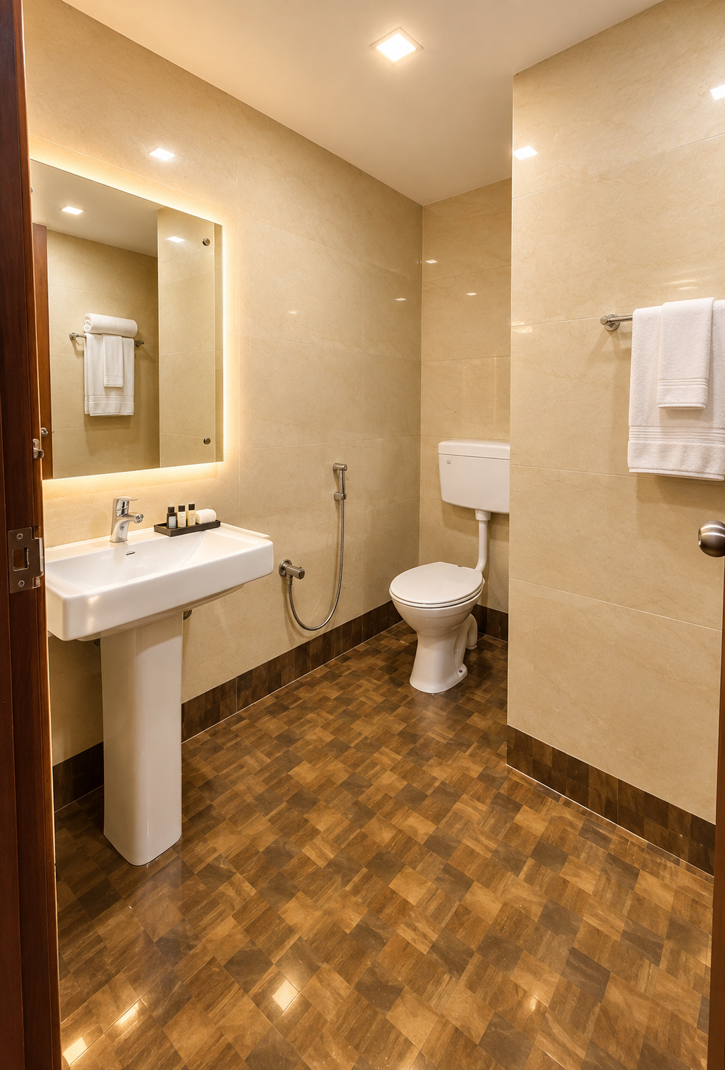 Bathroom 4, Hotel RUMANI Puri, Puri