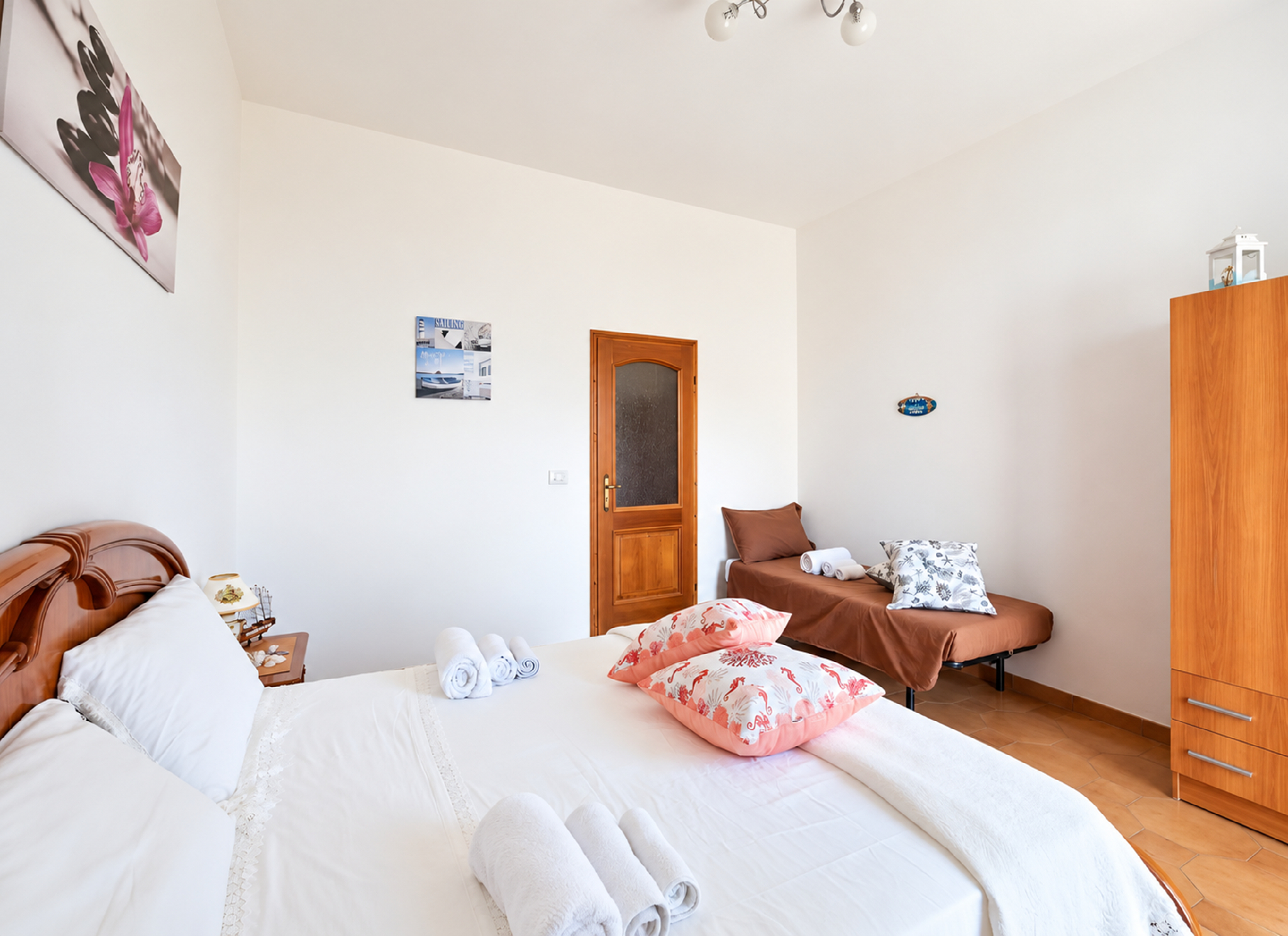Bedroom 2, Seaside Villa Golden Shell 1, Lecce
