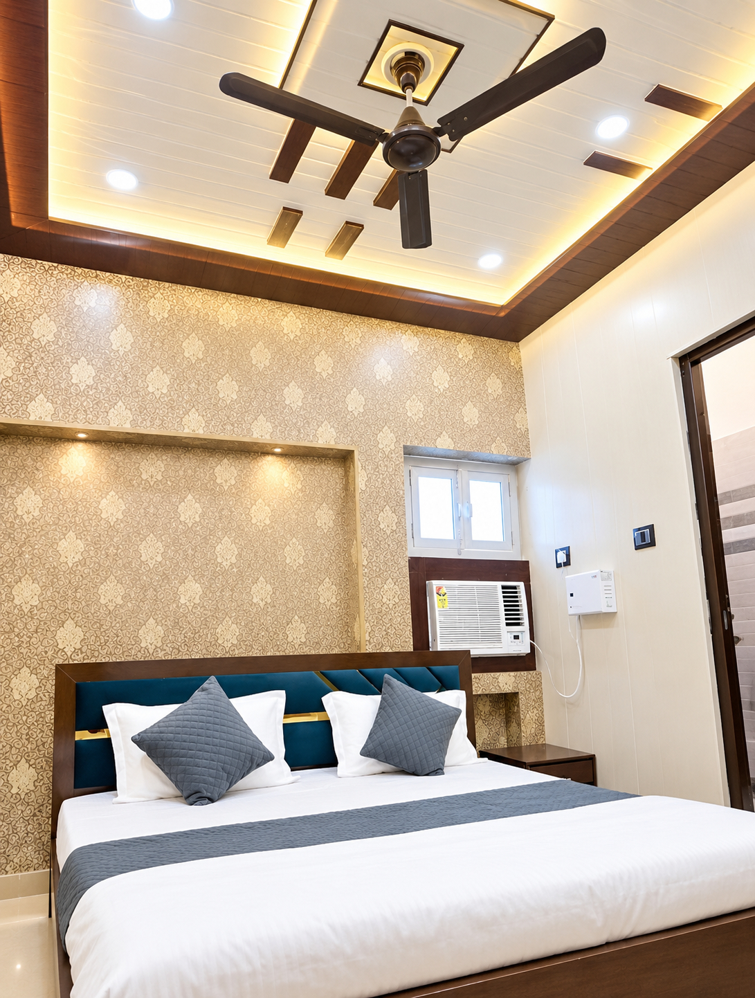 Bedroom 5, Goroomgo Narayan Niwas Homestay Near Ram Mandir Ayodhya, Faizabad