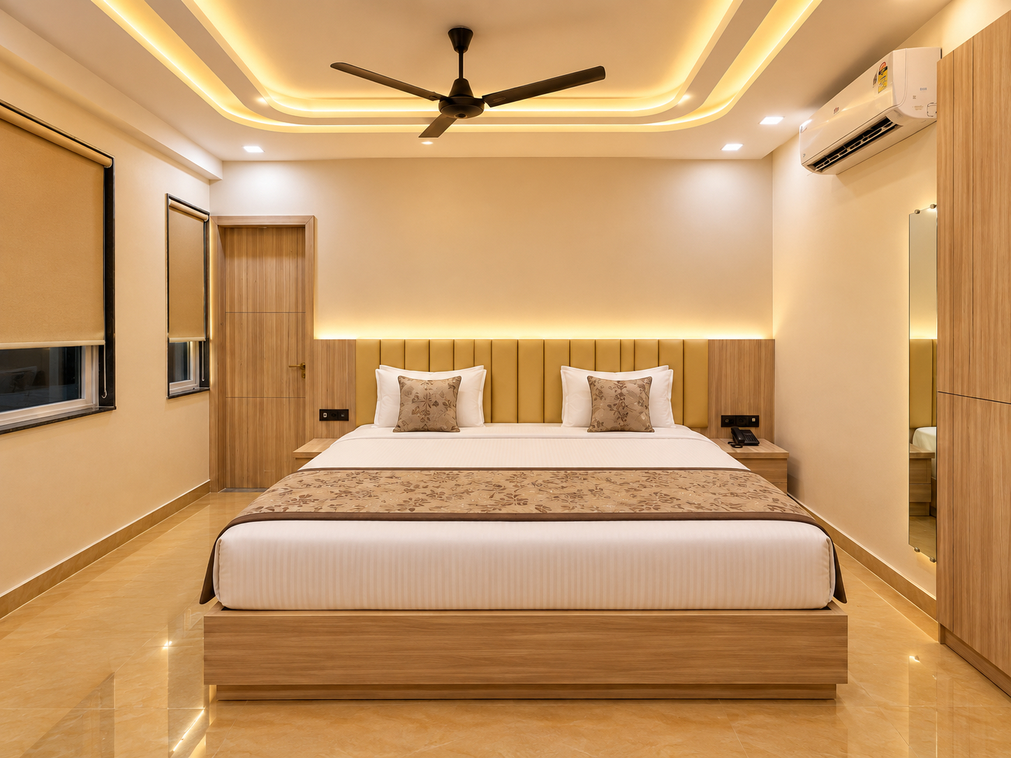 Bedroom 4, Radhe Shyam Resort By HRG Vrindavan, Mathura