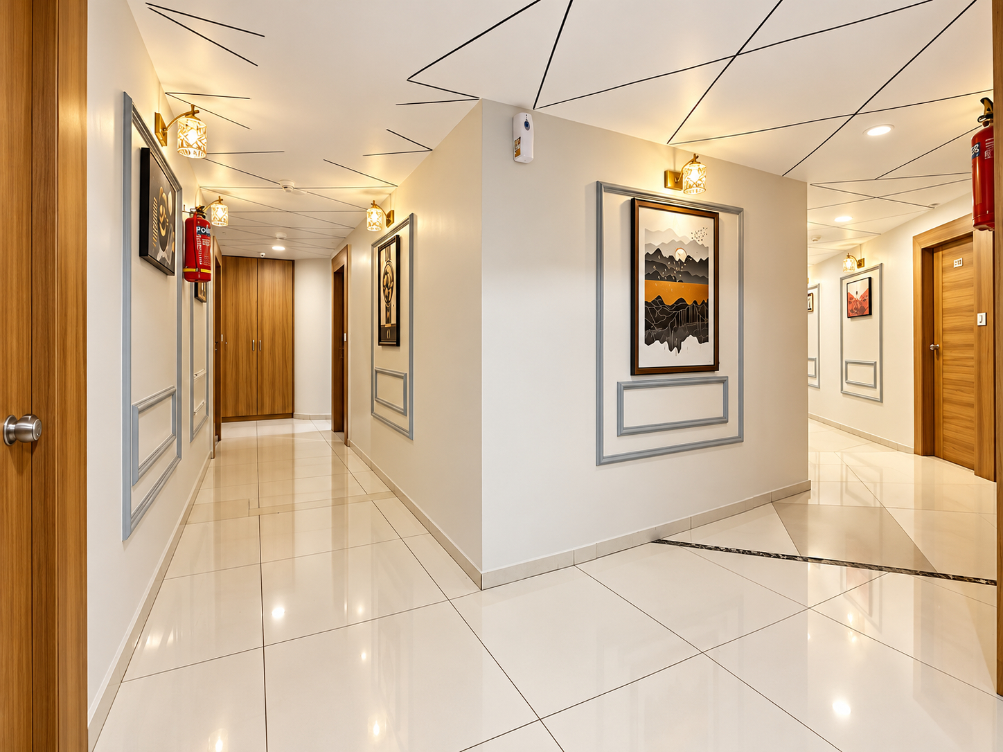 Public Area 2, Hotel Silver Inn, Gandhinagar