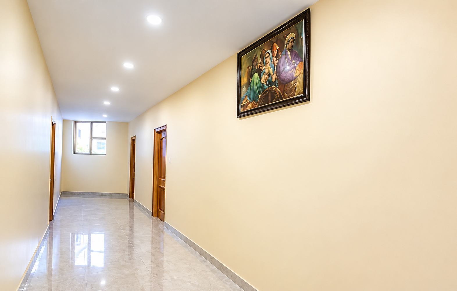 Public Area, Hotel Sky Blue And Restaurant, Kangra