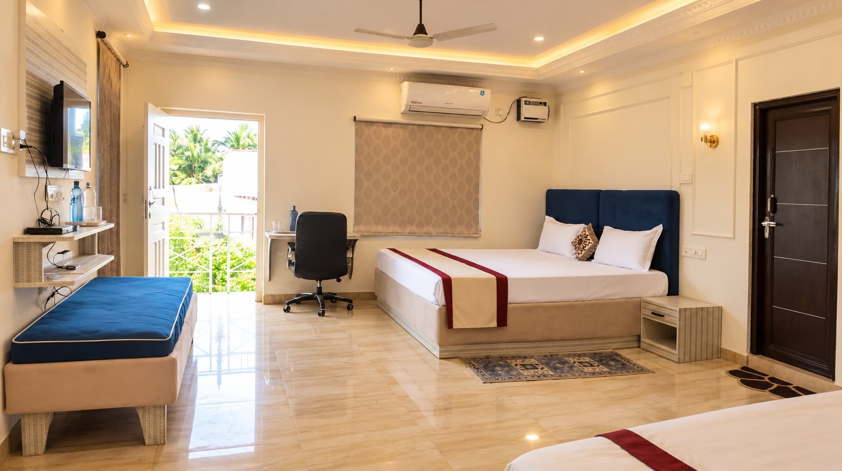Bedroom 4, Hotel Seva Mithila Puri, Puri