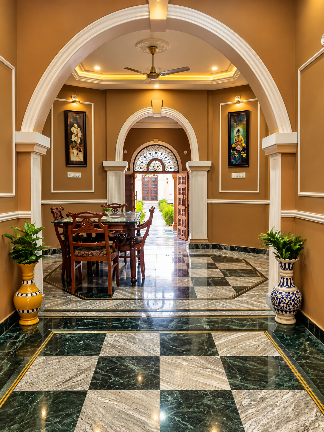 Public Area 2, Madhu Vilas Palace Sariska, Alwar