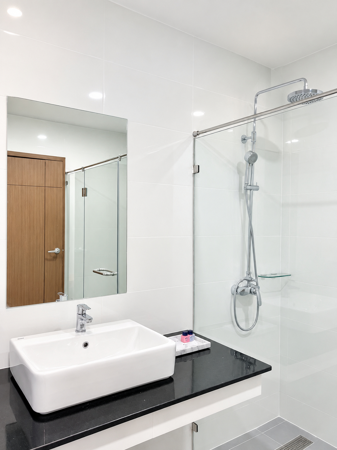 Bathroom 4, Air Diamond Hotel, Mae Taeng