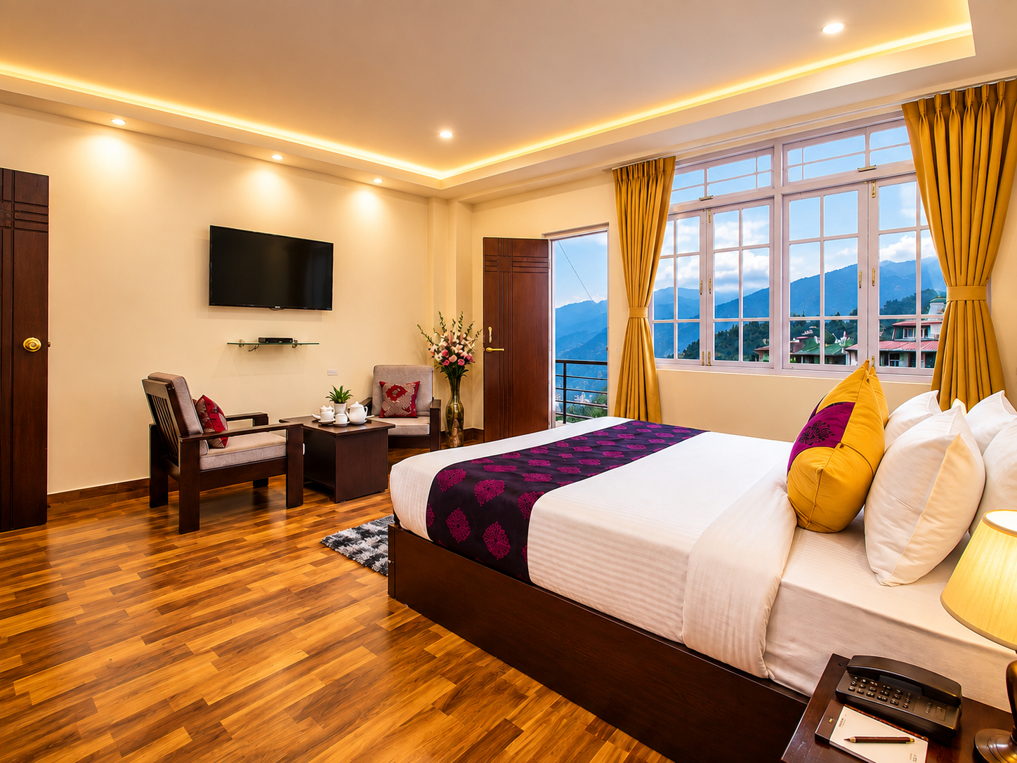 Bedroom 3, Hotel Nostalgia, East Sikkim