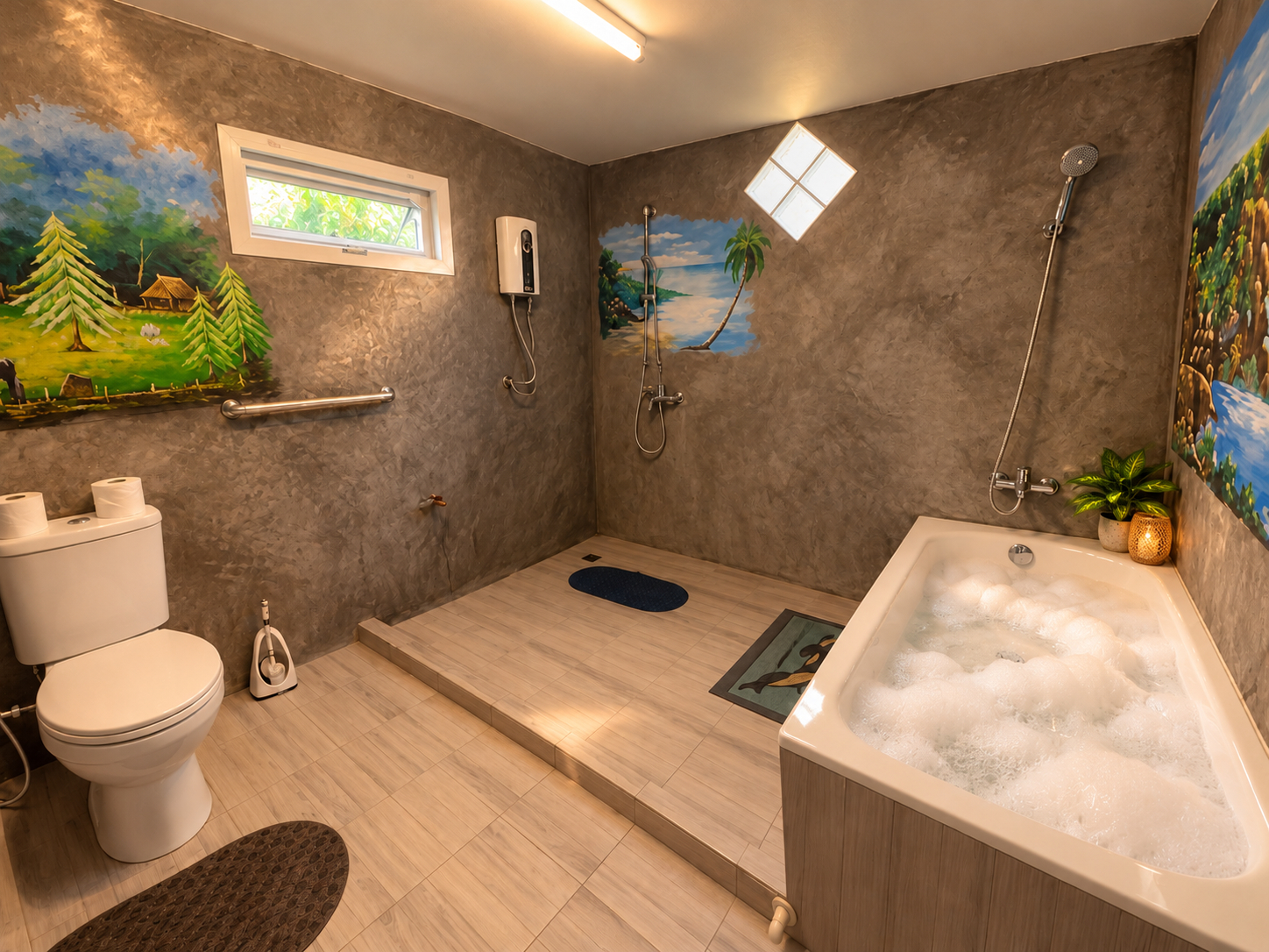 Bathroom 2, Tao Life Center, Chiang Dao