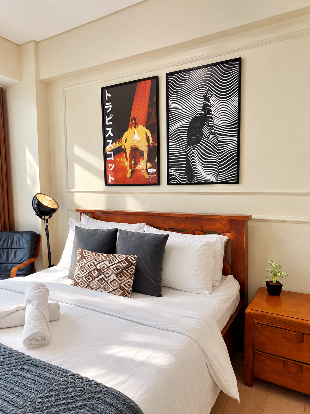 Bedroom 3, Two Palmtree Villas cluster3 rooms across NAIA terminal 3, Pasay City