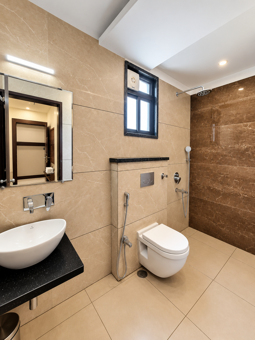 Bathroom 3, Hotel Orchid Inn, Bhopal
